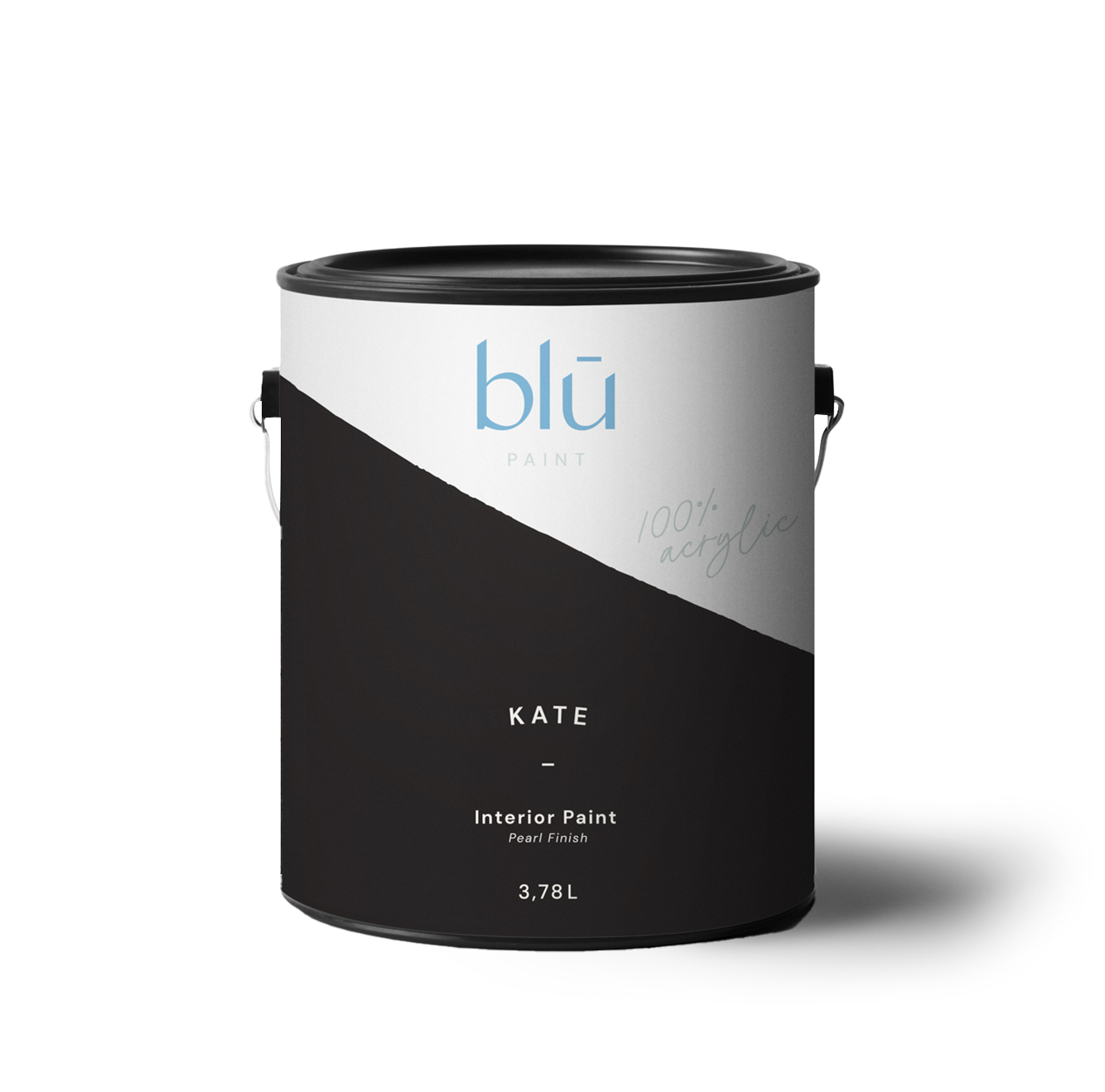 Blu Paint Kate interior paint can with pearl finish 3.78 liters for home walls