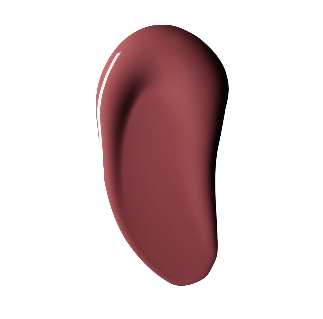 Smooth deep red paint swatch on black background for Bold Era interior paint by Blu Paint