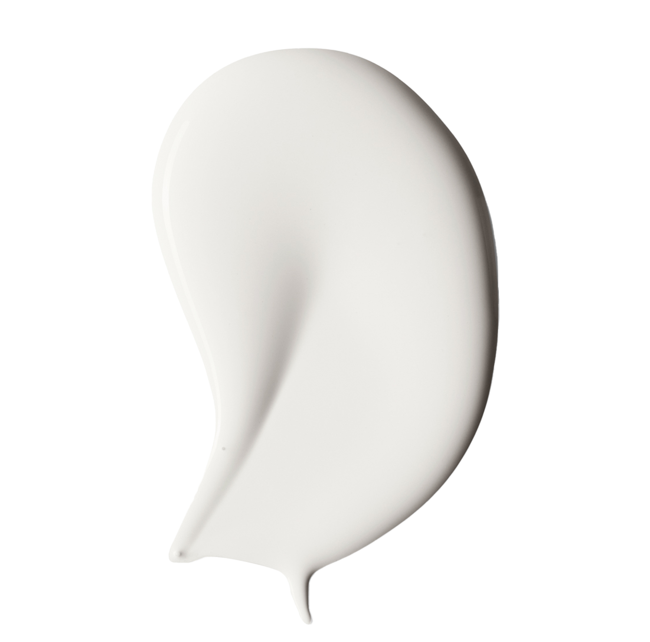 Blu Paint soft neutral interior paint smooth white swatch on black background